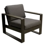 New Bois Le Duc Stoel Malviza Antraciet Met Kussens