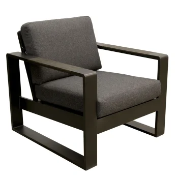 New Bois Le Duc Stoel Malviza Antraciet Met Kussens