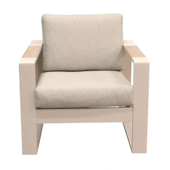 Discount Bois Le Duc Stoel Malviza Latte Met Kussens