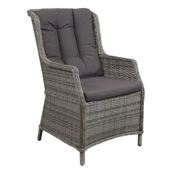 Clearance Bois Le Duc Stoel Manuli Willow Grey Met Kussen