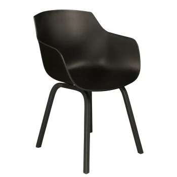 Discount Bois Le Duc Stoel Piana Zwart