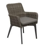 Online Bois Le Duc Stoel Retosi Willow Grey Met Kussen