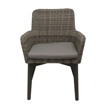 Online Bois Le Duc Stoel Retosi Willow Grey Met Kussen