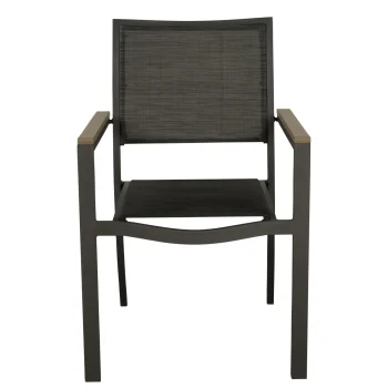 Discount Bois Le Duc Stoel Stapel Aleso Antraciet