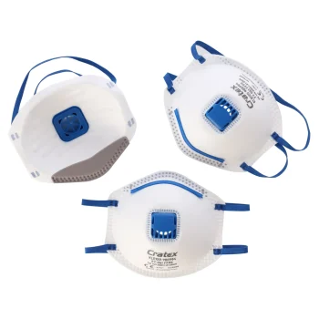 Hot Cratex Stofmasker Met Ventiel FFP2 3 Pak