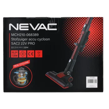 Clearance Nevac Stofzuiger Accu Cycloon SAC2 22V Pro