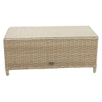 Online Bois Le Duc Tafel Aprano 103x53 Cm White Orchid