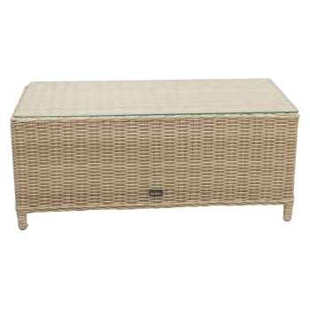 Online Bois Le Duc Tafel Aprano 103x53 Cm White Orchid