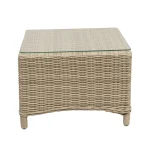 Fashion Bois Le Duc Tafel Bijzet Aprano 57x57 Cm White Orchid