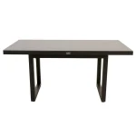 Online Bois Le Duc Tafel Brozzi Hoog 140x75cm Zwart