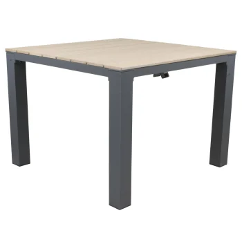 Hot Bois Le Duc Tafel Cardona 100x100 Cm Antraciet