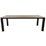 Fashion Bois Le Duc Tafel Cardona 220x100 Cm Antraciet