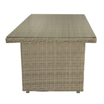 Outlet Bois Le Duc Tafel Caspoli 150x80cm White Grey