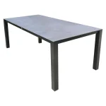 Outlet Bois Le Duc Tafel Ferovia 220x100 Cm Antraciet