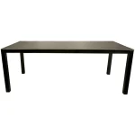 Discount Bois Le Duc Tafel Genaro 200x90 Antraciet