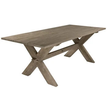 Discount Bois Le Duc Tafel Langley 200x100 Cm Grey Wash