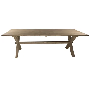Fashion Bois Le Duc Tafel Langley 250x100 Grey Wash