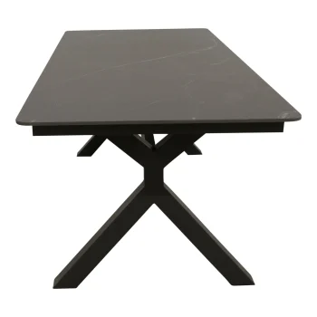 Outlet Bois Le Duc Tafel Mancino 220x90cm Antraciet