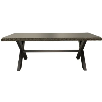 Discount Bois Le Duc Tafel Medola 210x100cm Willow Grey
