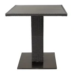 Outlet Tafel Perera 68x68cm Zwart
