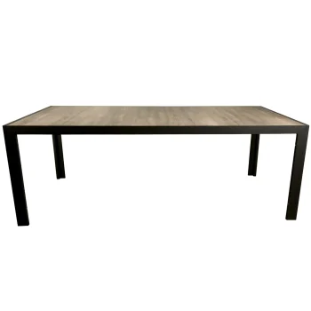 Clearance Bois Le Duc Tafel Taggia 205x100 Cm Antraciet
