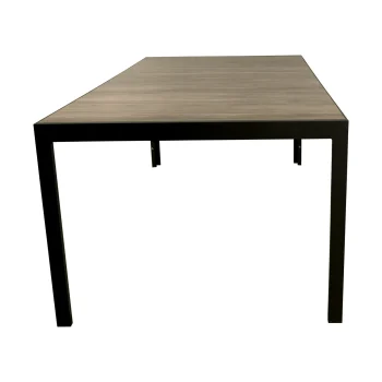 Clearance Bois Le Duc Tafel Taggia 205x100 Cm Antraciet