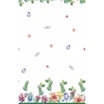 Fashion Duni Tafelkleed Cel 138 X 220 Cm Breezy Butterflies