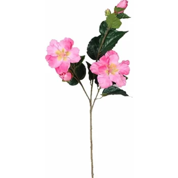 Best Mica Decorations Tak Hibiscus Roze 76 Cm