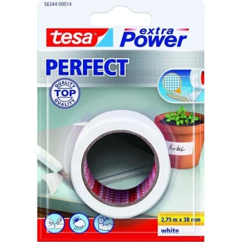 Discount Tesa Tape Power Perfect 38mmx2.75M Wit