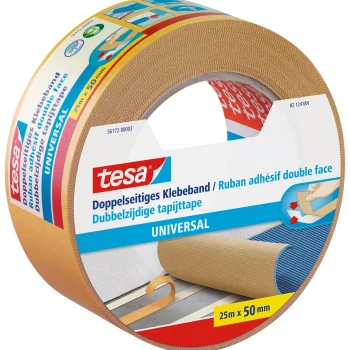 Sale Tesa Tapijttape Dubbelz Uni 50mmx25M