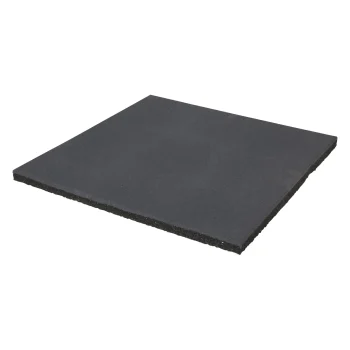 Clearance Tegel Rubber 50x50x2.5cm Antraciet