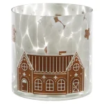 New Theelichthouder Gingerbread-huis