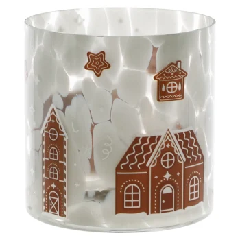 New Theelichthouder Gingerbread-huis