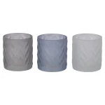 New Natural Collections Theelichthouder Glas 7 X 7 X 8 Cm