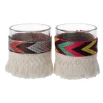 New Decoris Theelichthouder Glas 8 Cm