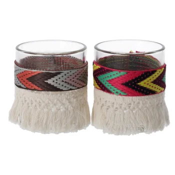 New Decoris Theelichthouder Glas 8 Cm