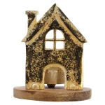 Best O'malley Theelichthouder Huis Mango 13 X 10 Cm