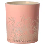 New Van Cranenbroek Theelichthouder Pink Garden 8 X 10 Cm