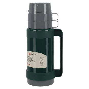 New Alpina Thermoskan + 2 Kopjes 1L