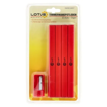 Best Lotus Timmermanspotloden 12st +slijper