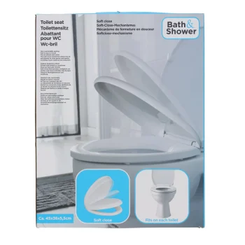 Hot Bath&Shower Toiletbril Soft Close