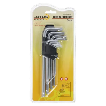 Hot Lotus Torx Sleutelset Kort 9-delig CV