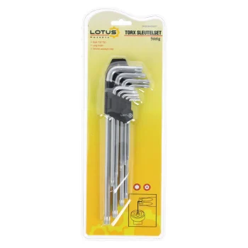 Hot Lotus Torx Sleutelset Lang 9-delig CV