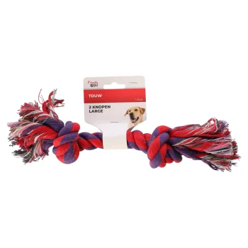 Discount Friendly Pet Touw Hond Kleur 2 Knopen Large