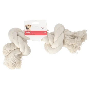 Sale Friendly Pet Touw Hond Wit 2 Knopen Jumbo