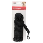 Fashion Friendly Pet Trainingslijn Hond 8mm 10M Zwart