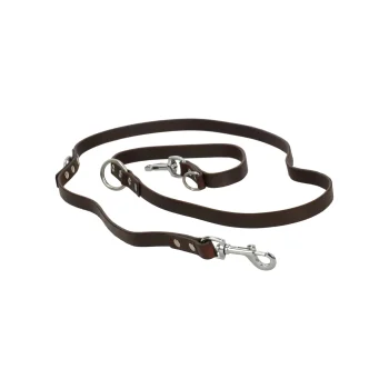 Fashion Friendly Pet Trainingslijn Leder Rondo 18 Mm X 2 M