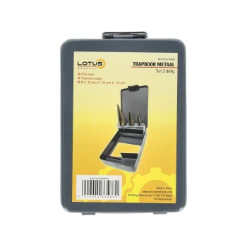 Clearance Lotus Trapboor Set 3-delig Metaal 4-30 Mm