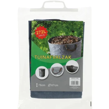 Clearance Bel Garden Tuinafvalzak 272L Grijs