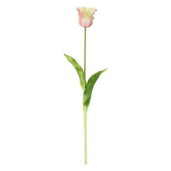 Sale Tulp Papegaai Real Touch 62 Cm Licht Roze